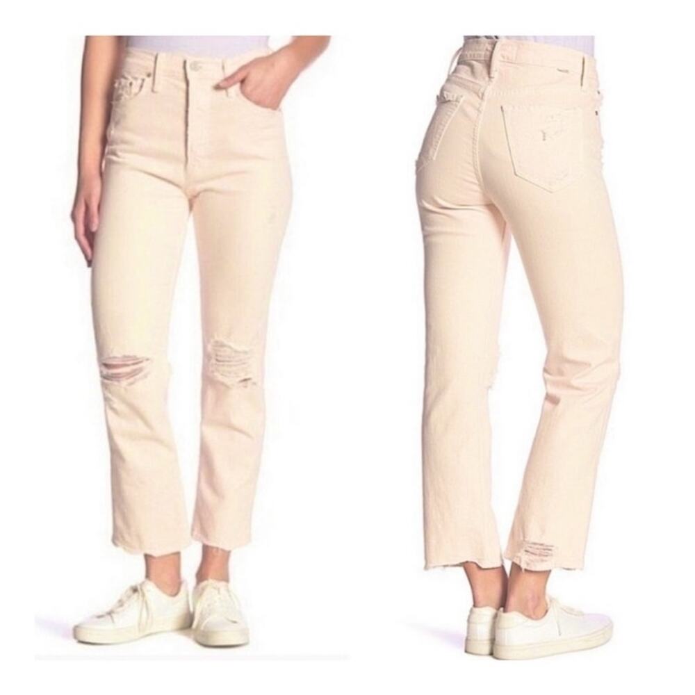 Mother Women's The Tomcat Chew Jeans Peach Wash Button Fly Size 25